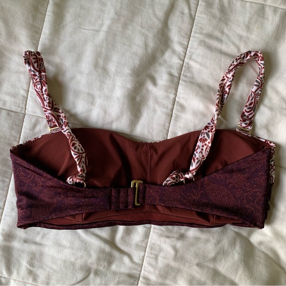 Athleta Aqualuxe batik swim top - Picture 2 of 4